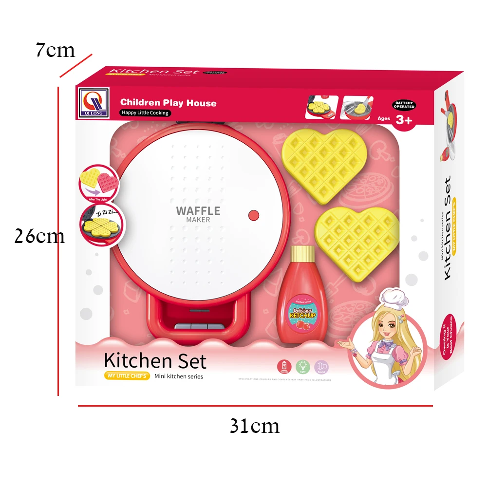 huiye <strong>kitchen</strong> set toys for kids cooking set  play