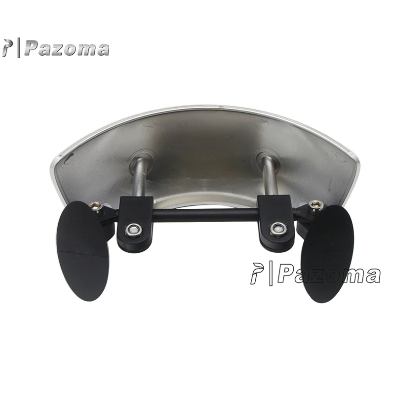 Motorcycle Blind Spot Mirror Rider Scan 180 Degree View Universal For
