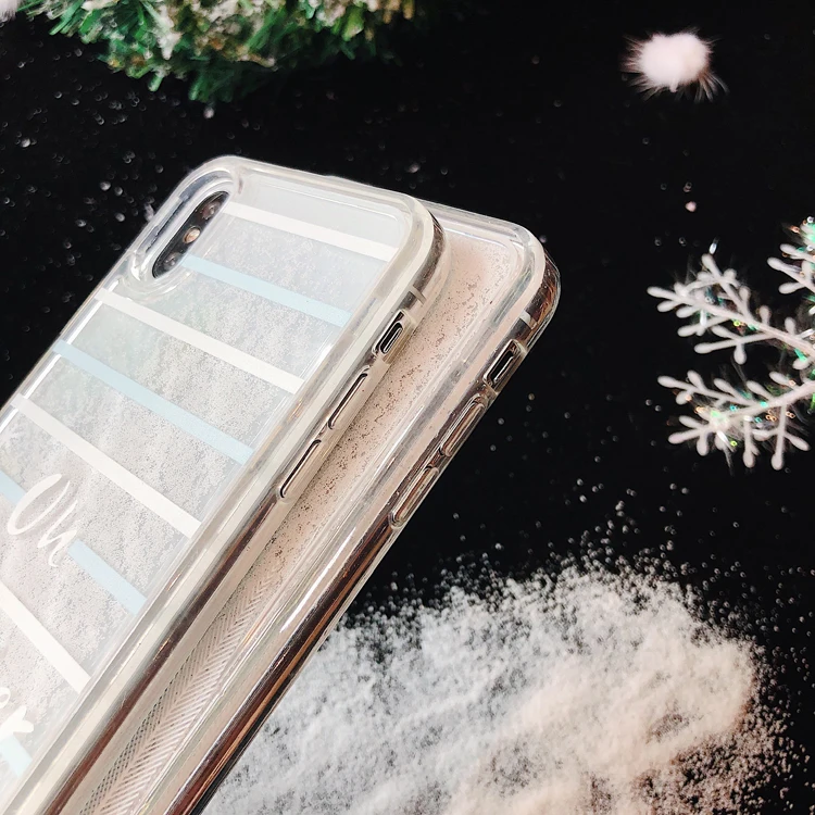 Cedar Quicksand Christmas TPU Case for iPhone 6 to 11 Pro Max