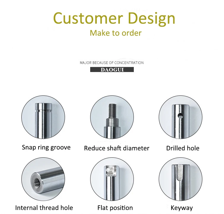 Premachined Threaded Linear Shaft For Linear Bearing Buy Pre