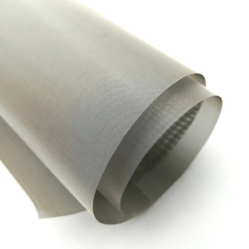 Pure Nickel 201 N4 woven wire mesh Nickel wire mesh