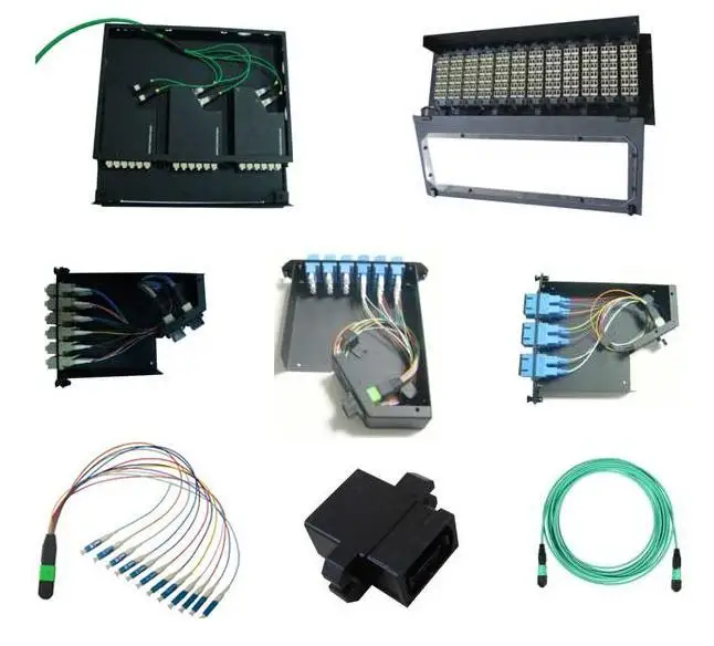 product-750-678.0185758513932 1U 96 cores MPO MTP cassettes Patch Panel Sliding Guided Fiber Optic Customized Design