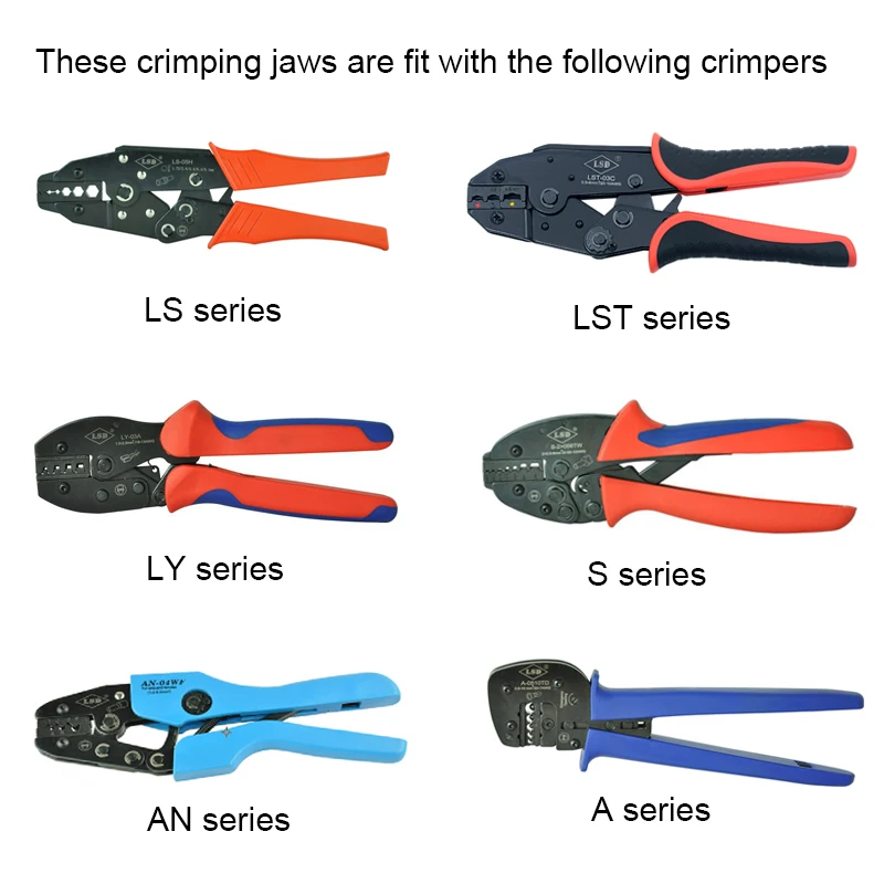 9'' Replaceable Crimping Dies Can Be Use For Ly An Ap Ls S B Series