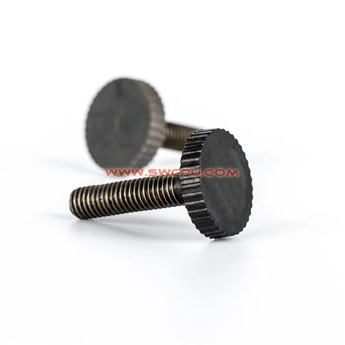 Nonstandard Casting Steel Rubber Coated Rubber Head Screw Bolt Buy