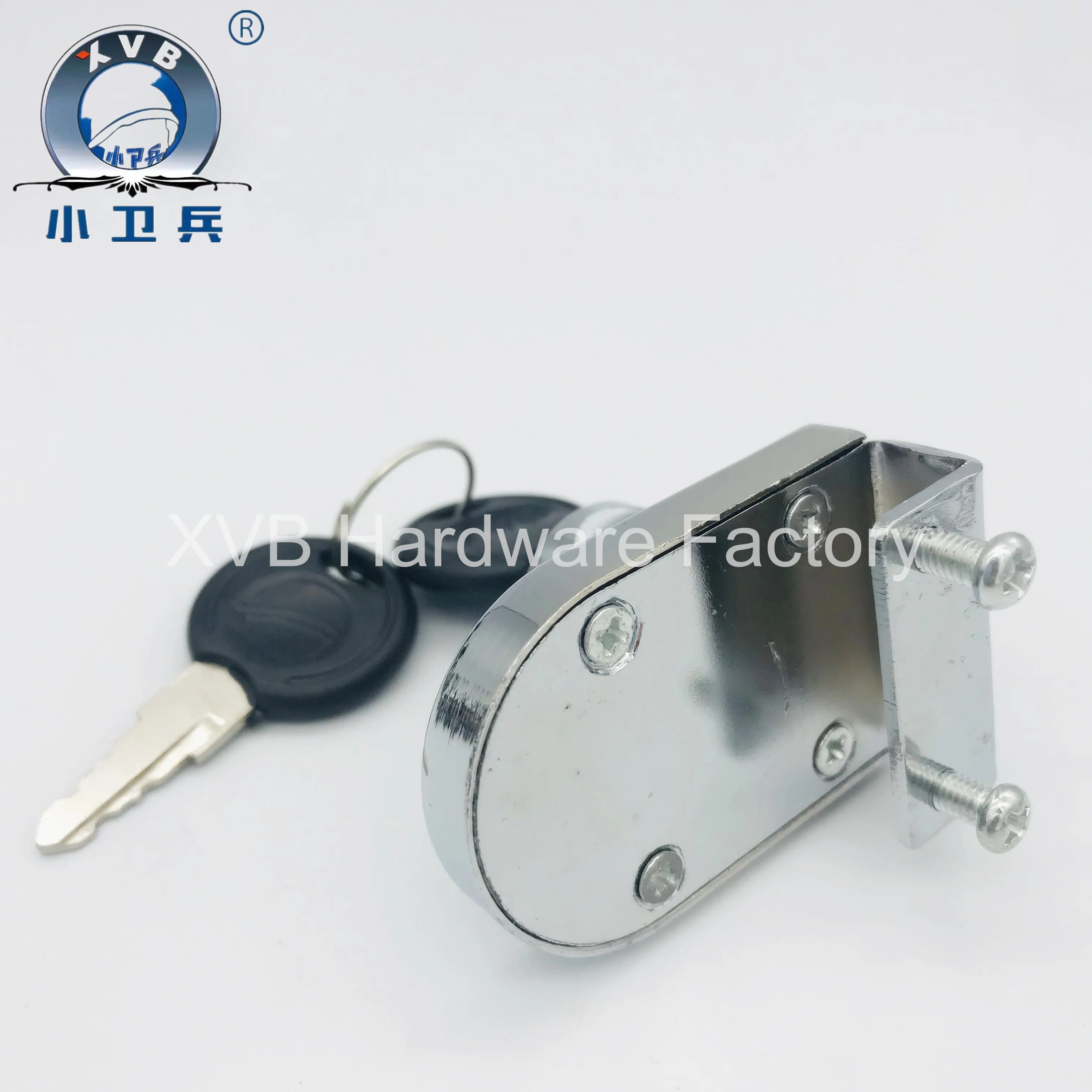 Glass Showcase Cabinet Lock for Sliding Glass Door Cupboard Display Case Glass Door Lock