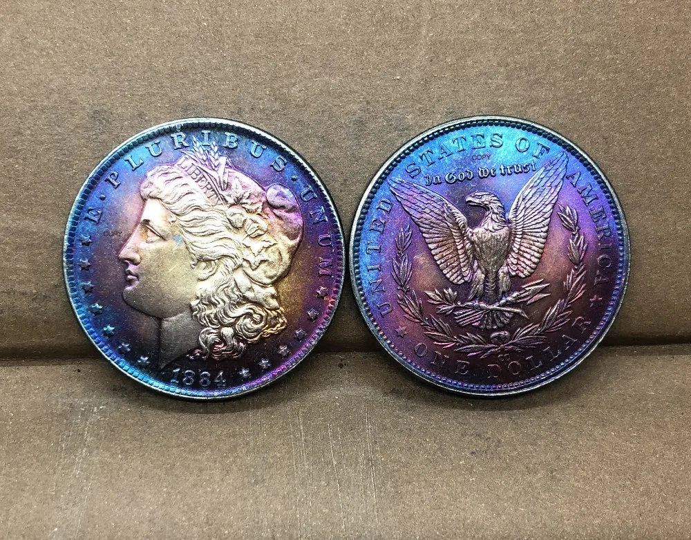 Cheap Valuable Silver Antique Old Coins Souvenir Ve Day Ancient Dollar