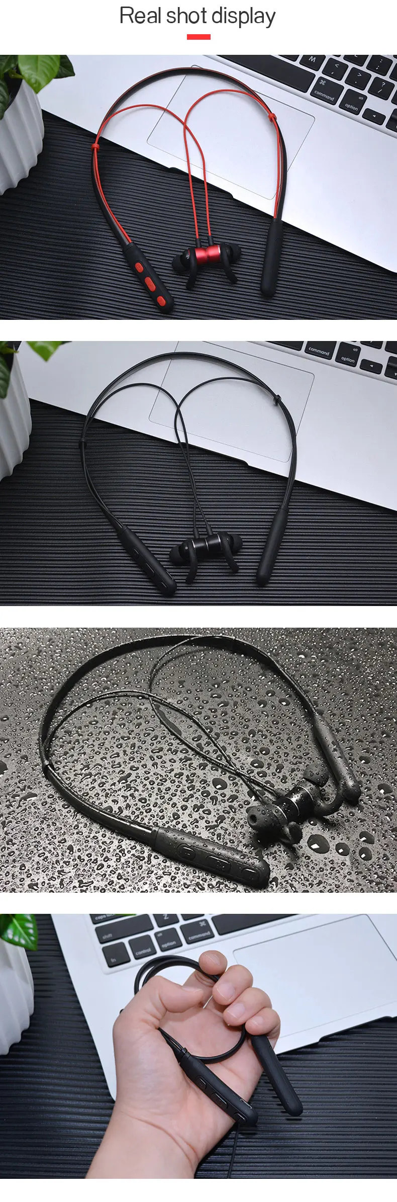 2020 Waterproof Neck Band Earphone 10 Years ODM & OEM Manufactory 3C Mobile Phone Accessories Wireless Earbuds Bluetooth Headset