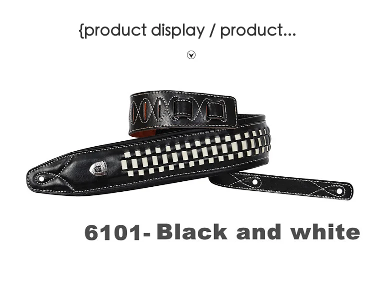 Genuine Leather Guitar Strap Bass Guitar Strap Buy Custom Bass Guitar