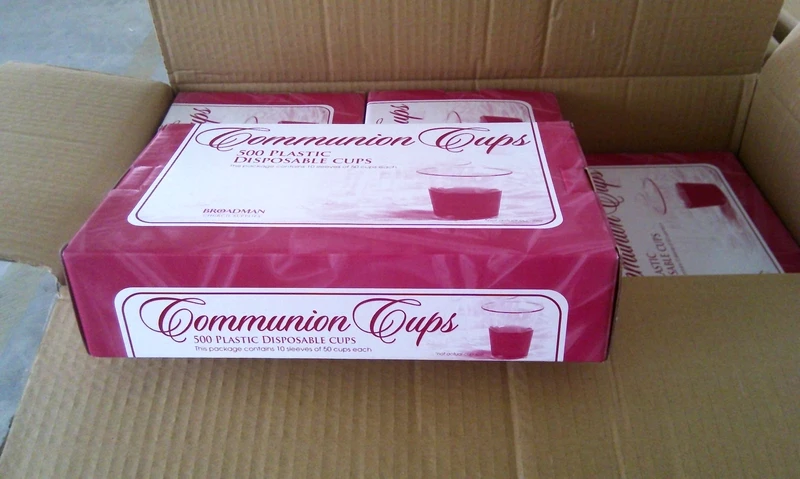 Plastic Communion Cups Disposable Communion Cups - Box Of 1000 Clear  Disposable Dessert Cups