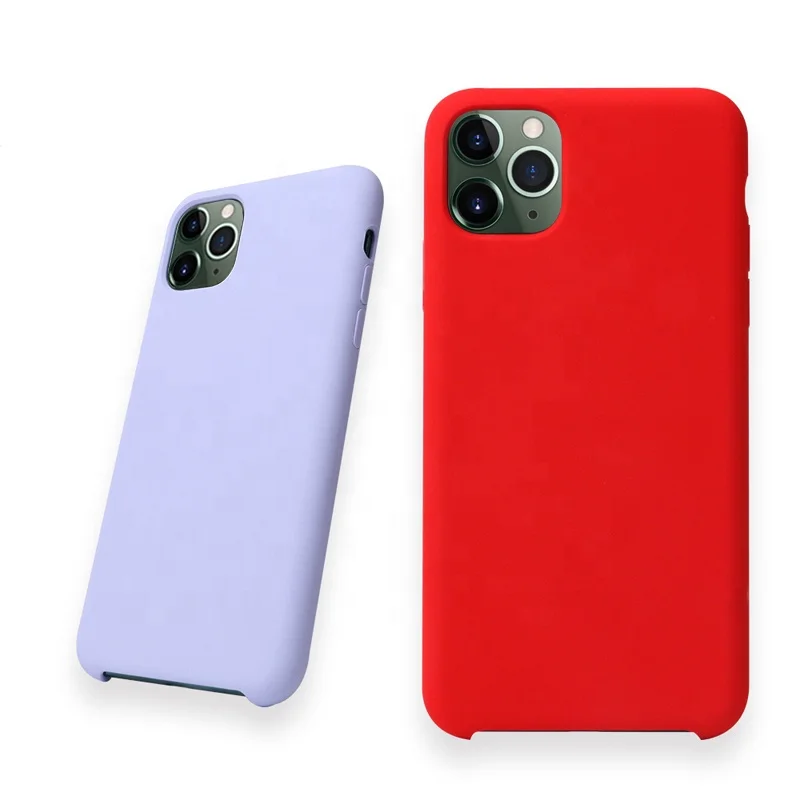 New 2020 Mobile Back Cover Silicone Phone Case For iPhone XR XS MAX Silicon Case Soft Rubber Shockproof For iPhone 11 Case.jpg