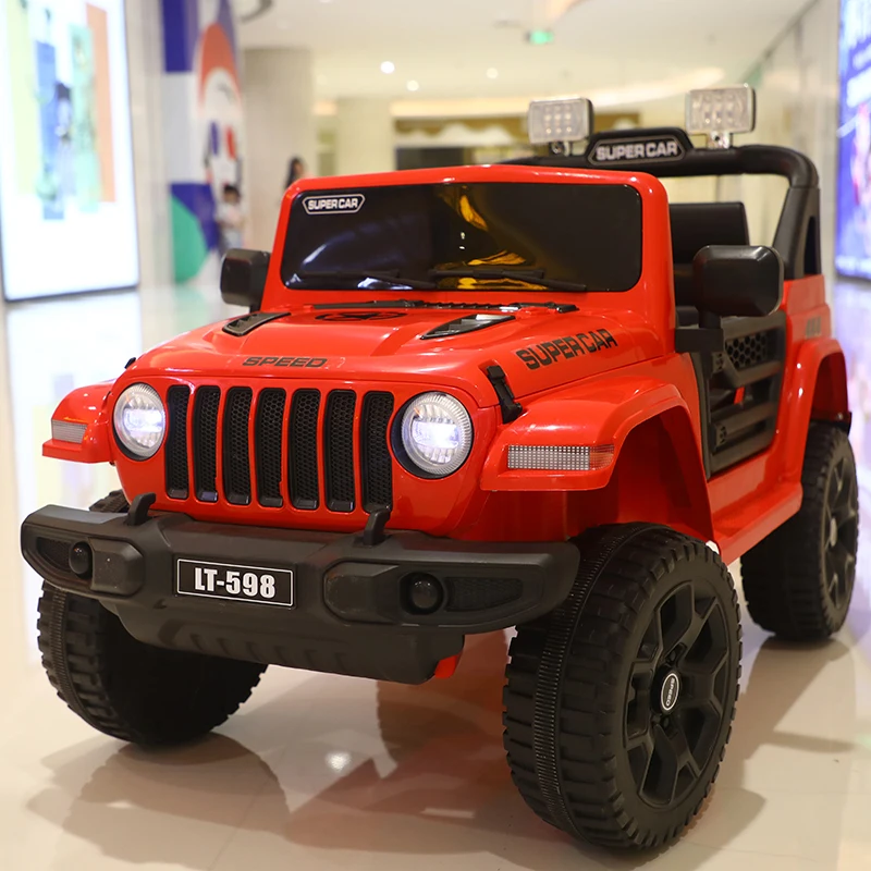 Unisex Electric Rideon Toy Car For Kids Batterypowered Plastic Car