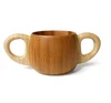 Bamboo baby 2 handles drinking training cup