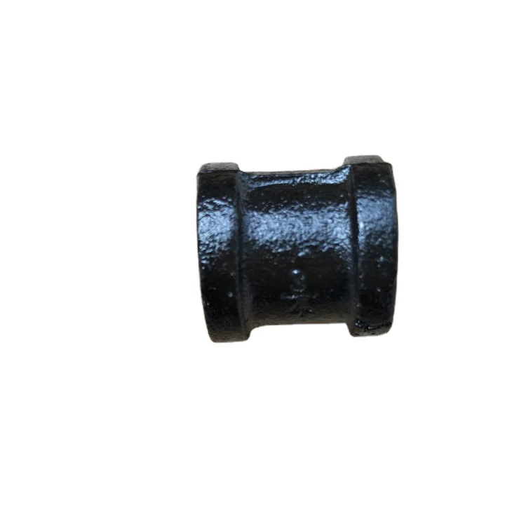 3/4inch coupling black malleable iron pipe fittings to create shelf and lamp