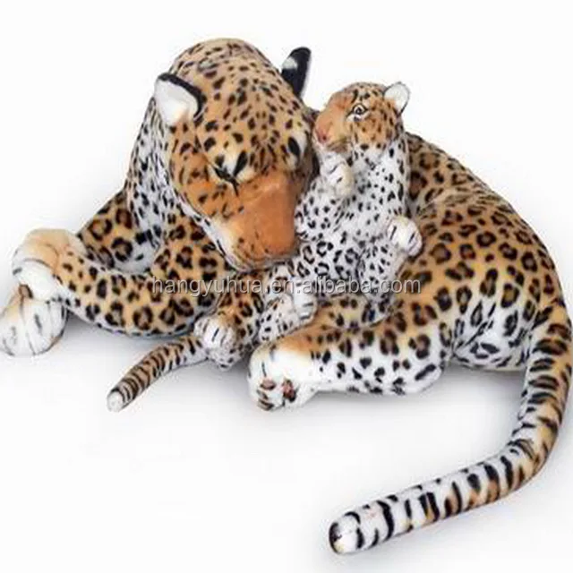 Simulated Stuffed Tiger With Baby Realistic Plush White Tiger Mother With Baby Stuffed Toy Buy