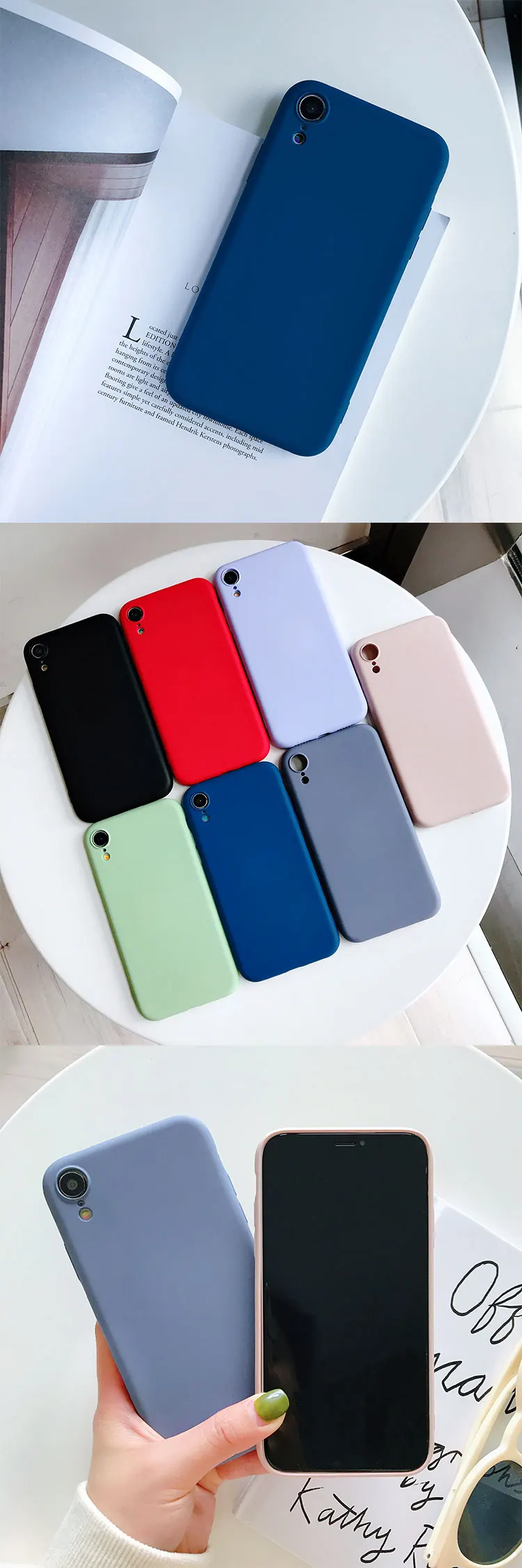 Tschick Soft Liquid Silicone Case For Iphone 11 Pro Max 8 Plus