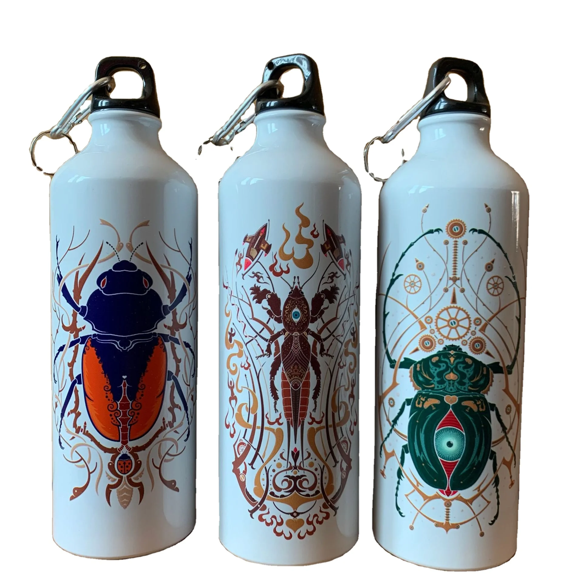 Custom Factory Ship Printable Pattern Aluminum Sports Water Bottle For