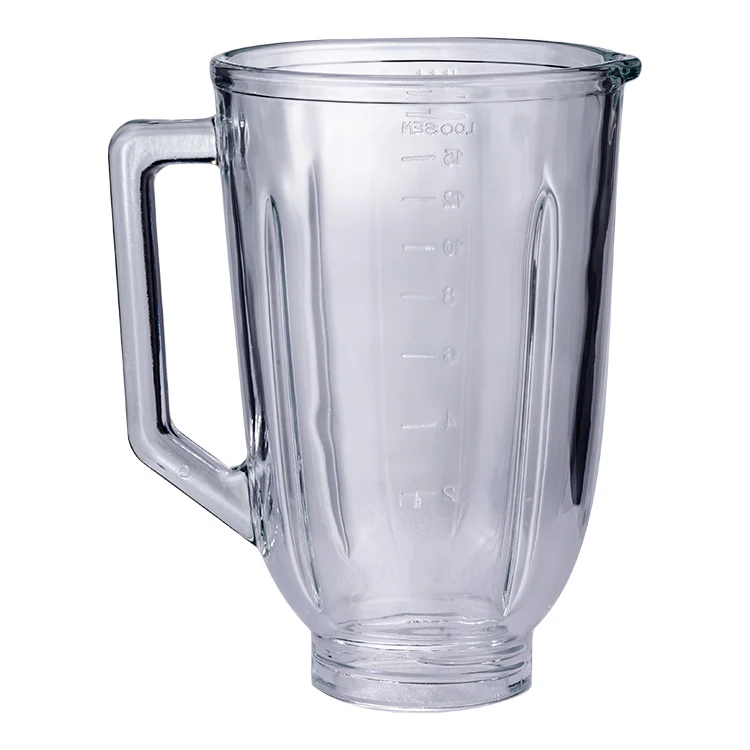 Manufacturer For Glass Blender Jar Pure White Sodalime Glass Blender