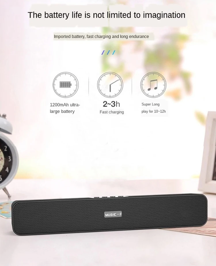 cheap CE ROHS waterproof mini wireless Bluetooth with FM radio speakers home theater 5.1 with subwoofer long sound bars for TV - ANKUX.COM