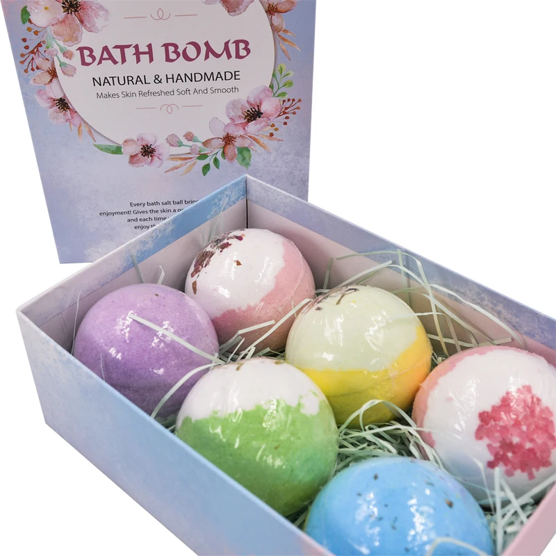 Luxury Bath Bomb Mold Plastic Bombs And Soap Salts Pink Salt Bulk Mini Balls Vendor Packaging