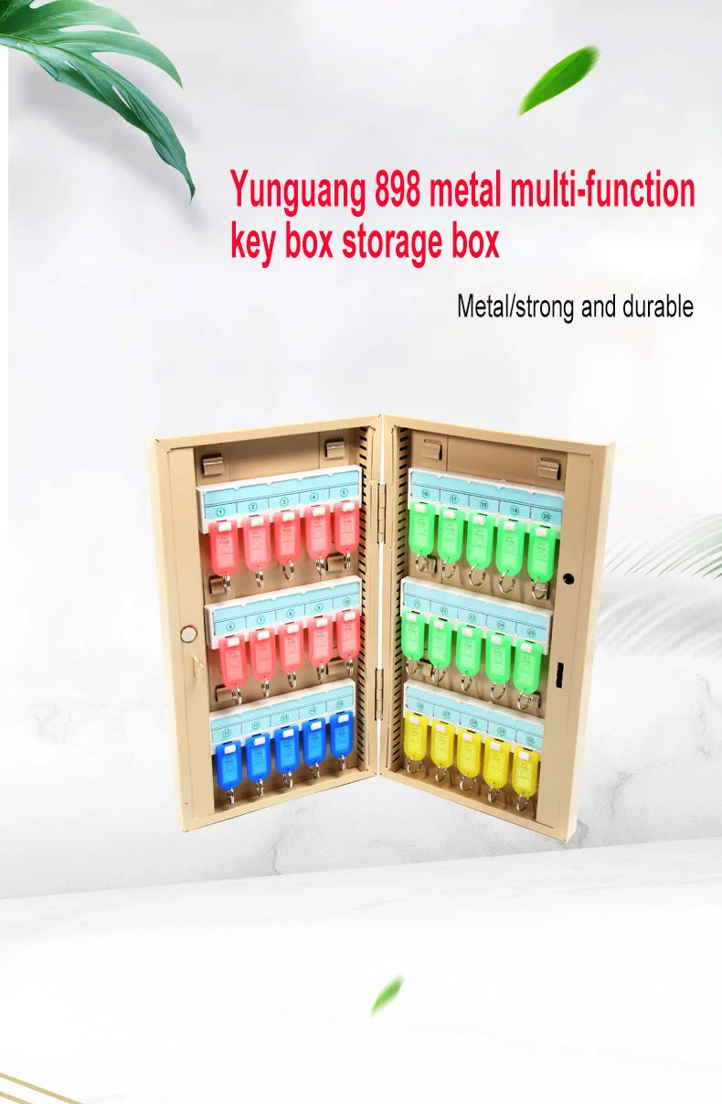 Keys Aluminum Key Box Lock Safety Metal Keys Cabinet Storage Box with Lock|  Alibaba.com