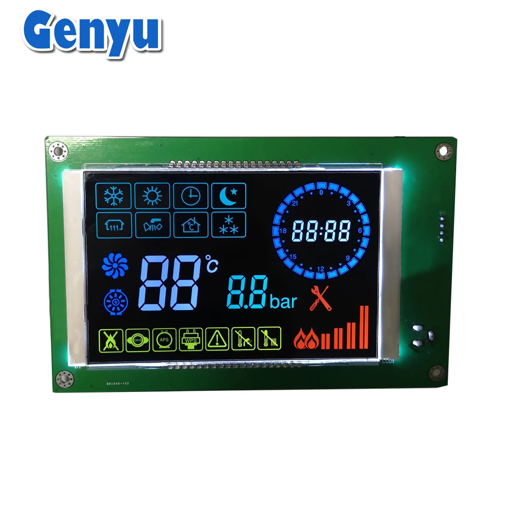 Custom 7 Segment lcd D
