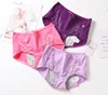 Women Menstrual Panties Period Physiological Pants Warm Female Cotton and Lace Decos Leak Proof Sexy Underwear Breathable Briefs