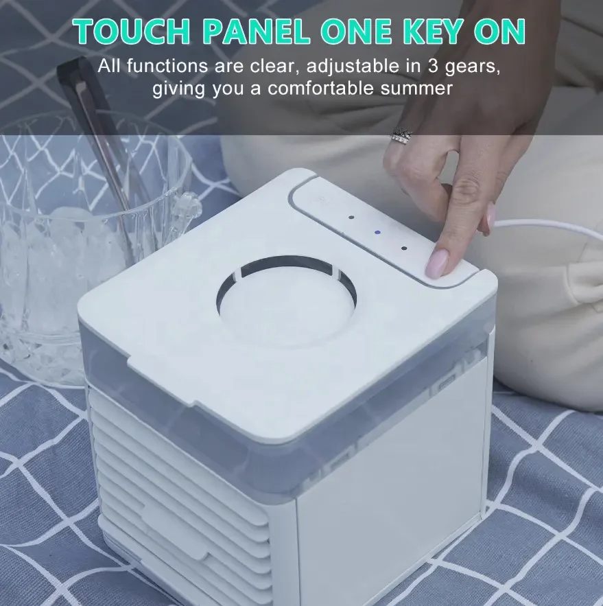 Portable Air Conditioner, USB, Electric, Metal - detail 6