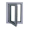 Topwindow Powder Coating White Hurricane Impact Soundproof Windows Aluminium Casement Window For House