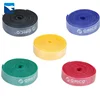 Nylon webbing airplane fixed oval custom shape self adhesive knitted elastic hook and loop