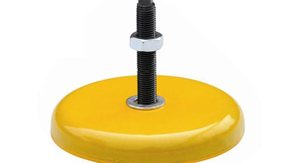 Rubber Base Antivibration Mount Leveling Clamp Lever Pads Foot