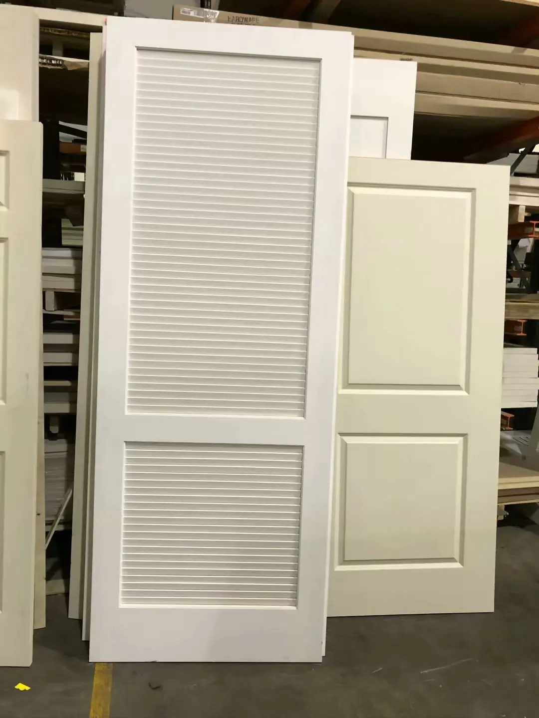 White Primer Interior Hollow Core Wooden Solid Wood Door Buy White