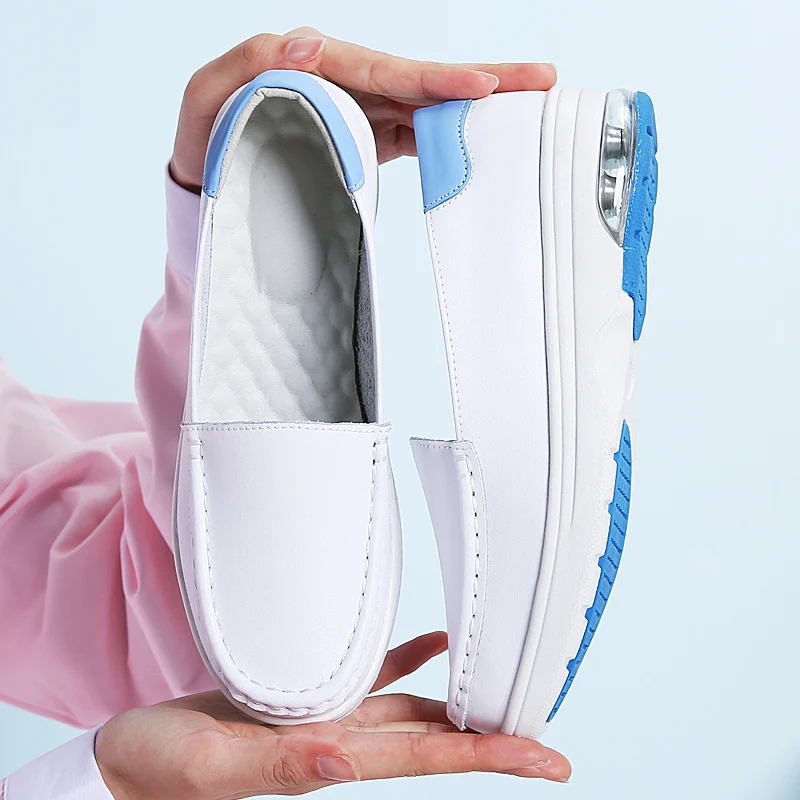 white nursing clinical shoes