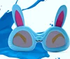 Boys black girls pink cute rabbit 3d polarized children kids sunglasses sun glasses