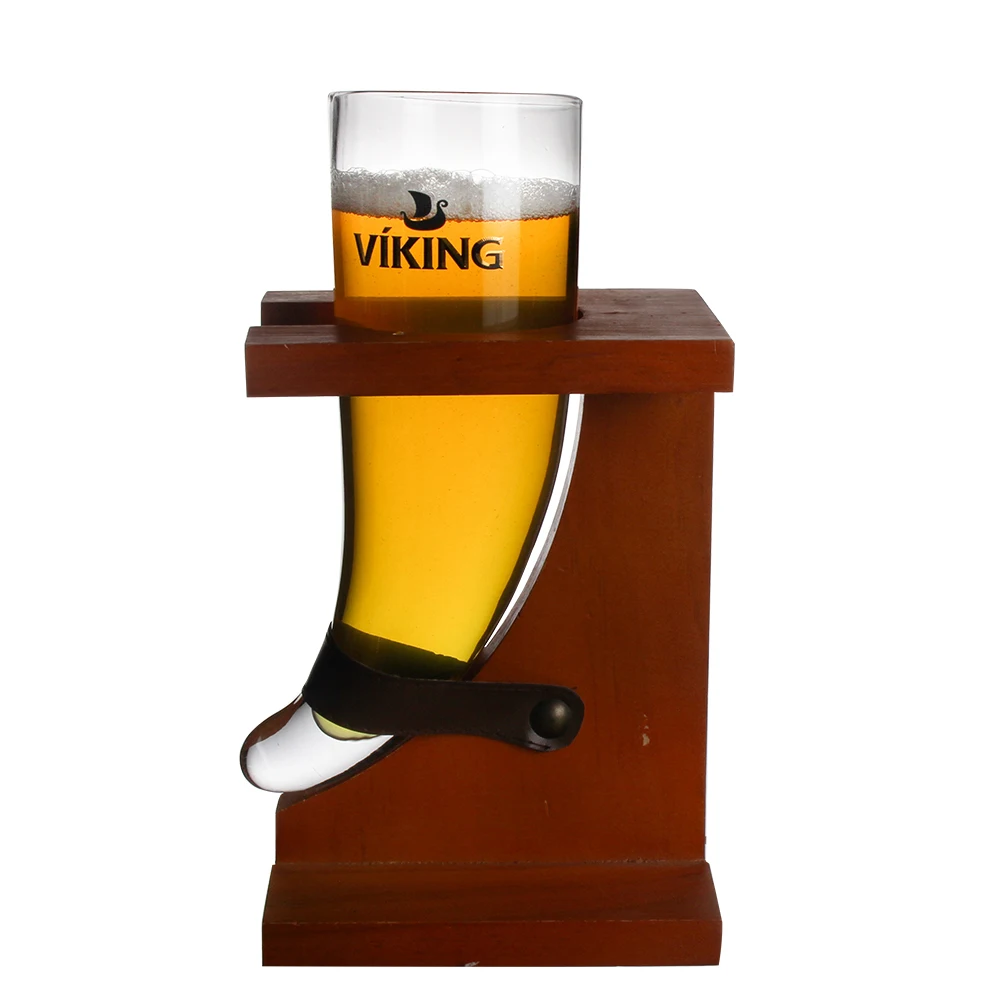 Horn Beer Glass