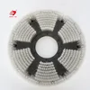 Round hole pattern washing machine brush for floor cleaning
