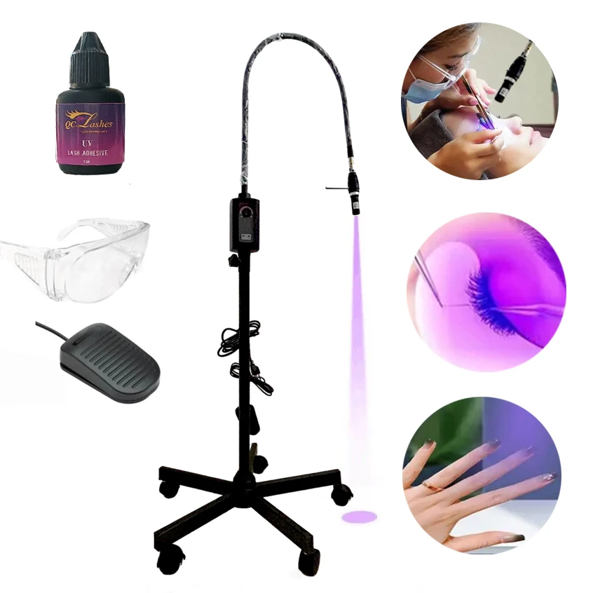 Custom Uv Led Lash Lamp Kits For Lash Extensions Uv Glue Curing Led