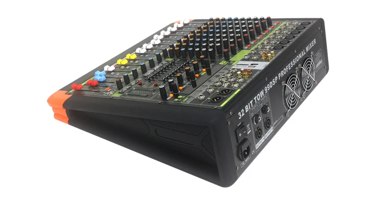Consola de Audio Doble Efectos 99DSP Mezclador con contacto inalámbrico USB