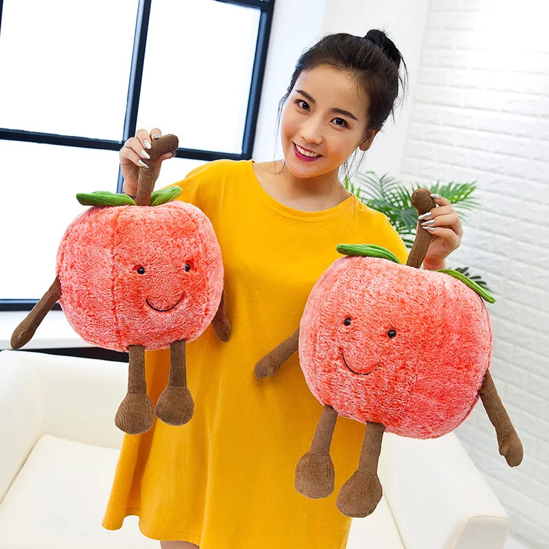 New Smiley Stuffed Fruit Cherry Plush Toy With Arms And Legs Buy Cherry Plush Toy Plush Cherry Fruit Plush Toy Product On Alibaba Com
