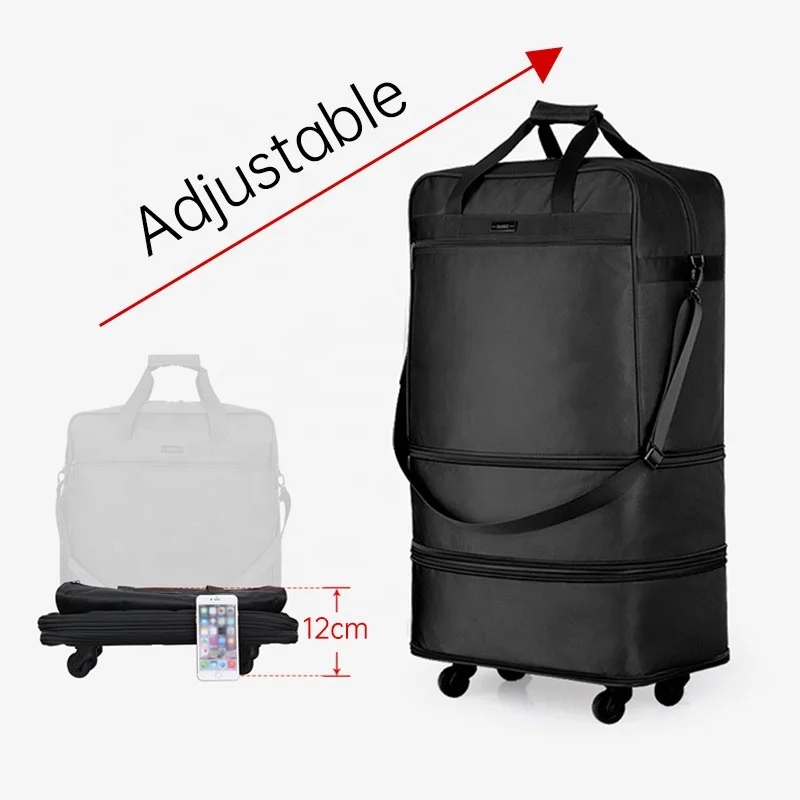 Customizable Logo Expandable Collapsible Rolling Wheeled Durable ...