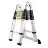 5.6m 1MOQ Telescopic multi purpose double side aluminium step ladder drabina aluminiowa
