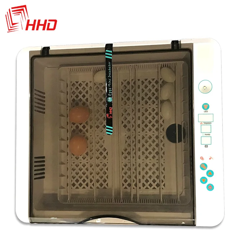 Newest 36 eggs Poultry usage hatching machine automatic egg incubator