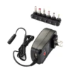 Multi outputs 3-12v adjustable voltage US power adapter with Multi DC jacks
