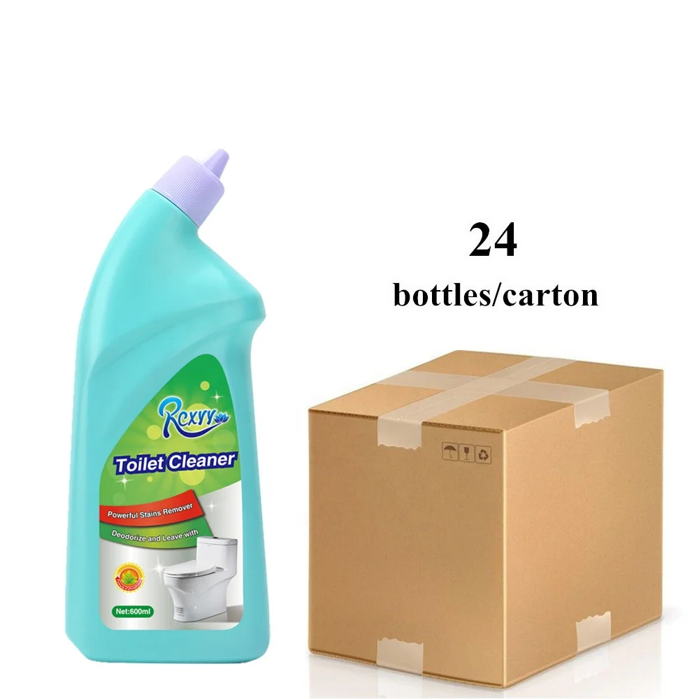 Toilet Cleaner Supplier In Stock Hot Sale 600ml Bottle Packed All Purpose Ceramic Cleaning Liquid