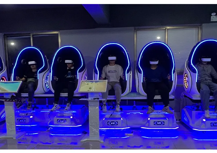 Single VR360 Rotating Platform Large Indoor VR Simulator Equipment with Rotating Seat Somatosensory Experience Hall Features