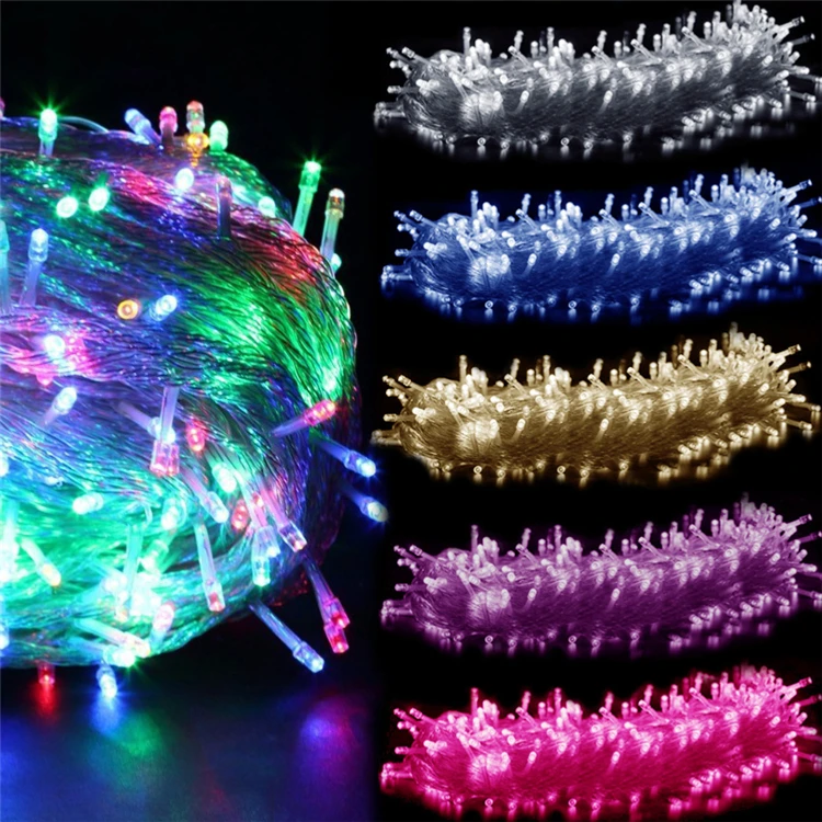 Top Selling Safe Voltage 24V 10M 20M 35M 50M 100M LED Fairy String Lights for Indoor Outdoor Decorating