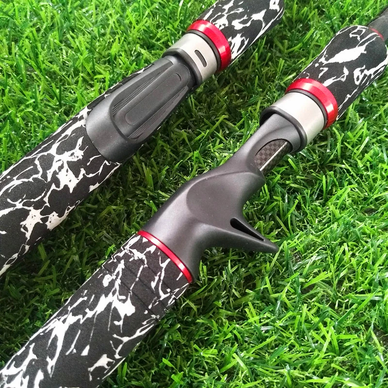 1.8m Multi Sections Camouflage Color Spinning Fishing Rods And Casting