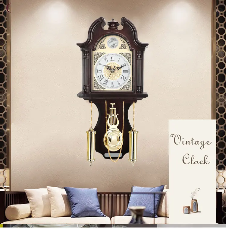 Antique Grandfather Vintage Pendulum Wall Clock Buy Pendulum Wall