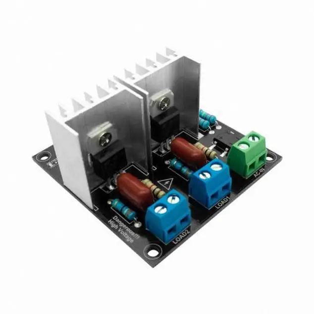 AC Light Dimmer Module 2 Channel 3.3V/5V logic AC 50/60hz 220V/110V