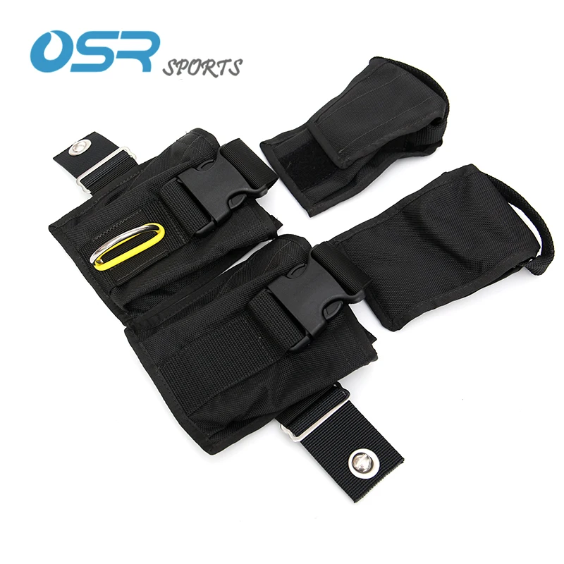 4kg*2 8lbs*2 Quick Release Weight Pocket For Technical Diving Backmount