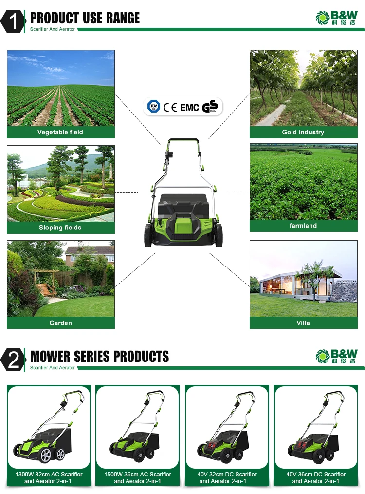 Wholesale Great Quality Hand Push Factory Price Landscape Grass